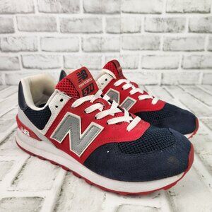 New Balance 574 Women's Sz 8 B Eclipse Red Classic Running Sneaker Shoes WL574SA